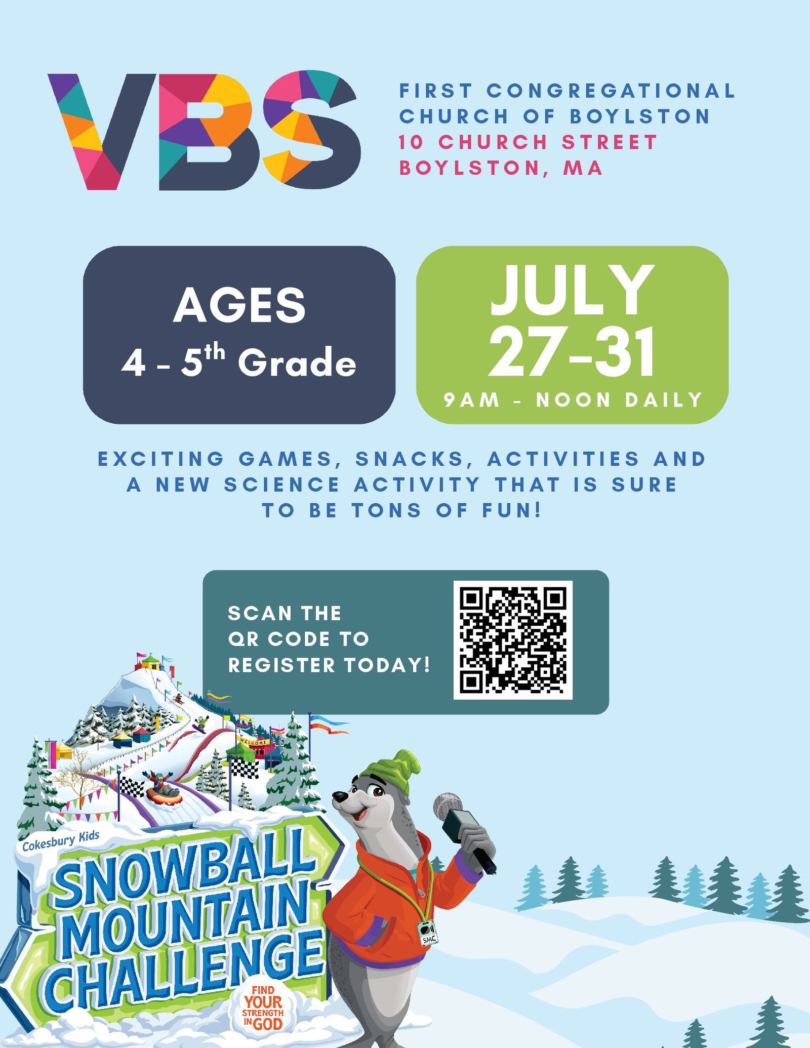 Sunday School / VBS